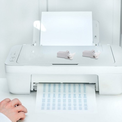 2 szt. Podajnik papieru Wspornik Zawias Akcesoria elektroniczne Zawiasy do drukarki - Zdjęcie 9 z 12