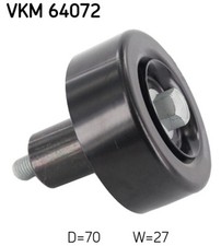 SKF Umlenk-/Führungsrolle Keilrippenriemen VKM 64072 für KIA HYUNDAI SPORTAGE FÉ