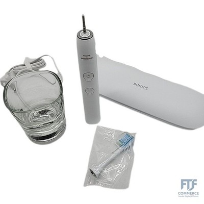 Sonicare DiamondClean 9000 elektrische Zahnbürste, Schallzahnbürste mit App, Dru