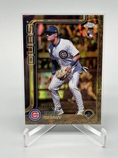 Matt Shaw 2025 Topps Gilded Gold Lava /10 #45 RC Rookie CUBS