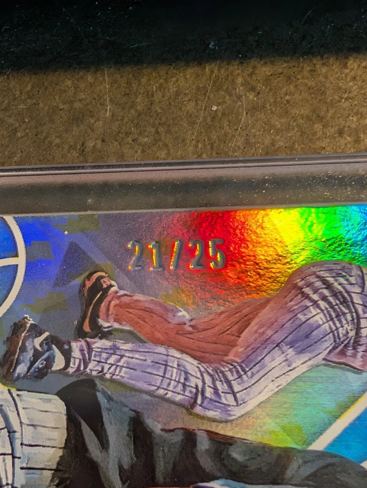 2023 Donruss - Diamond Kings Voltage #11 Randy Johnson SN 21/25 - Image 3 of 3