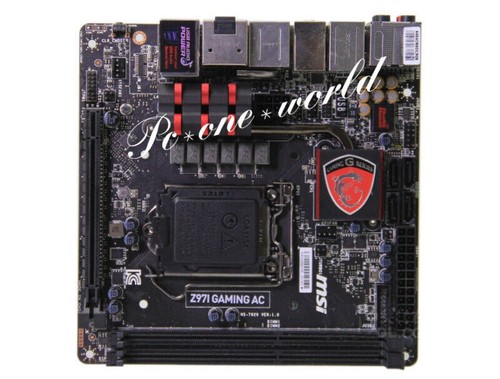 MSI Z97I GAMING AC Motherboard Intel Z97 LGA 1150 DDR3 DIMM USB3.0 16GB Mini-ITX - Afbeelding 4 van 4