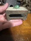 Antique Chinese Carved Jade And Stone Match Box Holder — photo 1