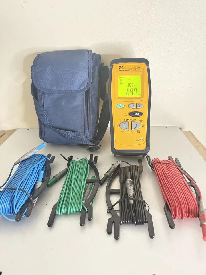 Testador de isolamento digital portátil IDEAL 61-795 serviço geral  - Imagem 3 de 4