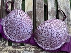Victoria's Secret Very Sexy Maroon Lace Push Up Bra 32C — photo 1