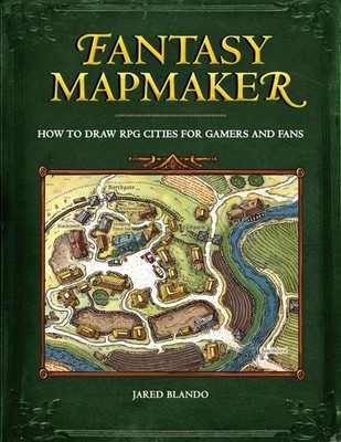 Fantasy Mapmaker: How to Draw RPG Cities for Gamers and Fans by Jared Blando (En