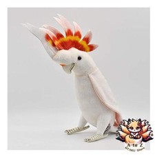 NEW Hansa Blue  fronted Amazon Parrot Plush Toy 32cm Japan Gift