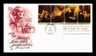 DR JIM STAMPS US COVER DECLARATION OF INDEPENDENCE BICENTENNIAL FDC STRIP OF 4