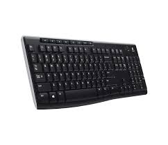 Logicool (Logitech) K270 Kabellose Tastatur - Schwarz (CHINESISCHE/ENG ZEICHEN) (/... - Bild 1 von 1