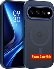 Slim Deep Blue Translucent Matte Magnetic Case for Google Pixel 11/11 Pro