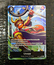 Bandai One Piece CCG Usopp OP17-080 Rare Alternate Art 2000 Power +1000 ENG