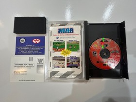 Sega Rally Championship (Sega Saturn 1995) CIB Complete w Manual + Reg Card MINT