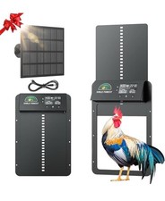 Automatic Chicken Coop Door with Light Sensor  Timer Control - Multi-Mode Ch...