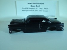 HO scale Slot Car Custom Resin body 1953 Black Chevy Custom Fits AFX 1.7