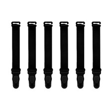 Set of 6 Brand New Suspender Hook On Clip Garters for Corset  Stocking