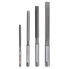 4pcs Hand Reamers Set 1/8"-5/16" H7 Alloy Steel Reamer Bit Straight Flute