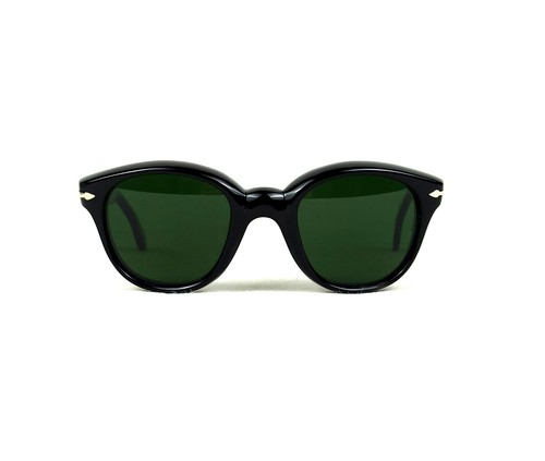 ICONIC 1960s PERSOL RATTI SUNGLASSES VINTAGE BLACK FRAME ITALY OUTDOORS MEN