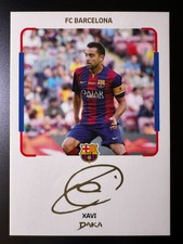 2025 Daka FC Barcelona Team Set Soccer Printed Autograph - Xavi No.1
