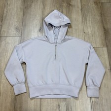 Abercrombie Kids Neoknit Pullover Quarter Zip Hoodie Sweatshirt Youth Size 11/12