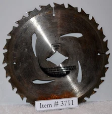 Circular Saw Blade, # 3711, DIY, vintage saw blade, antiques, collectables