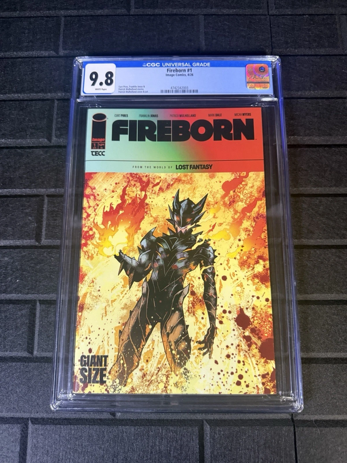 Fireborn #1 CGC 9.8