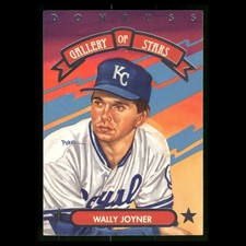 Wally Joyner #GS-2 1992 Donruss Gallery of Stars Kansas City Royals Baseball MLB