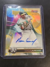 2020 Bowman's Best Best of 2020 Autographs #B20RL Ramon Laureano GOLD Auto  /50
