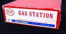Scale Structures Limited HO Scale Gas Station, NIB, SS LTD Kit #K101, Walthers