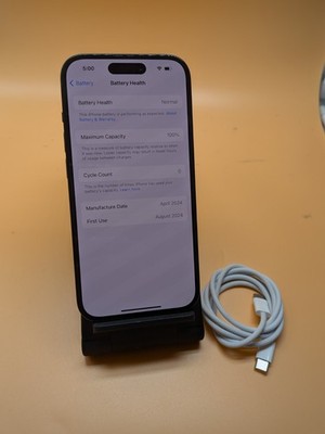Apple iPhone 15 - 128 GB - Black (Unlocked) for sale online | eBay