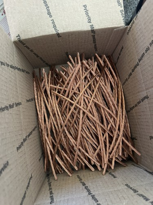 #ad #ad 10 Lb Bare Bright Copper Wire Scrap Clean Melt Craft Jewelry Parts $75.00
