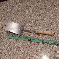 Vintage Robinson Knife Co Stainless 12” Spatula Turner Wood Handle USA