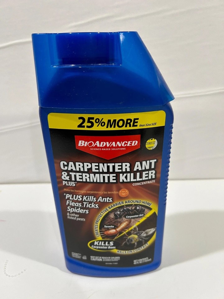BIOADVANCED Carpenter Ant & Termite Killer Plus Concentrate 40oz. Makes ...
