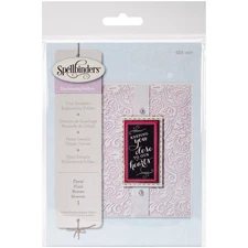 Spellbinders SES007  Embossing Folder Small-Floral