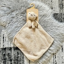 Levi  Emmie SO DREAMY Plush Tan SHERPA BEAR Security Blanket Lovey