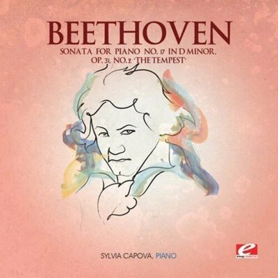 Beethoven - Sonata For Piano 17 In D Minor - Music CD