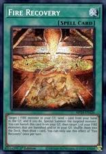 Yu-Gi-Oh! Fire Recovery 1st Ed. MP24-EN126 Prismatic Secret Rare NM/LP x1