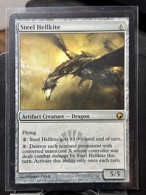 Steel Hellkite - REG - MTG - Scards of Mirrodin - 205/249 - RARE ~ NM