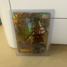 Broly FB08-088 Alternate Art Saiyan Pride collectible Dragon Ball Super Fusion