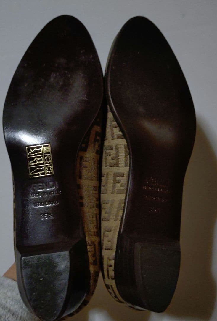 FENDI Shoes Pumps Heel FF Zucca EU 35.5 US 5.5 Authentic thumbnail 22