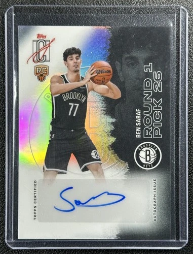 2025 Topps Signature Ben Saraf Base (RAW)