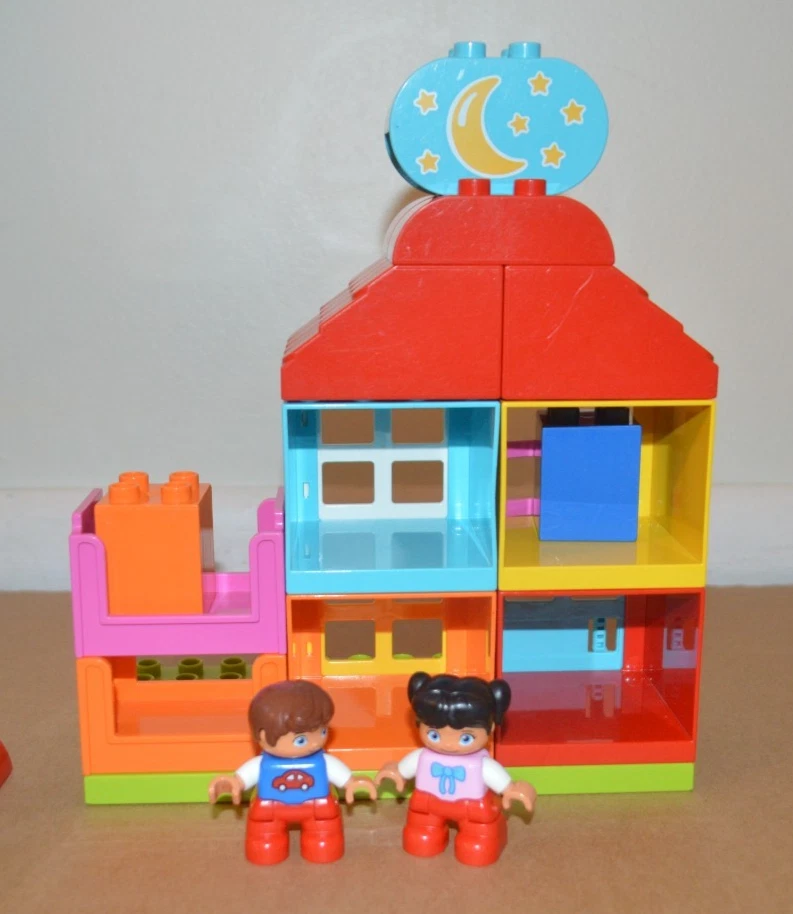 3 Lego Duplo Complete Sets My First Playhouse 10616 Backhoe Loader 10811 & 10808 - Image 3 of 4