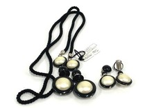 Collana Angela Caputi Lariat e orecchini abbinati