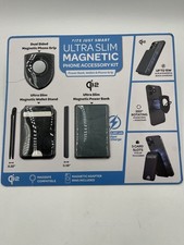 Ultra Slim Magnetic Phone Accessory Kit Qi2 5000mAh MagSafe Power Bank  Wallet