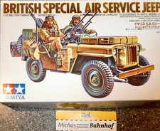 Tamiya 35033 BRITISH SPECIAL AIR SERVICE JEEP Bausatz ungebaut 1:35 OVP LF3 å