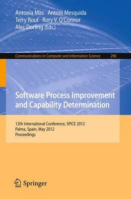 Software Prozessverbesserung und Fähigkeitsermittlung - 9783642304385