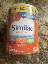Similac Sensitive OptiGRO Infant Formula 29.8 oz Exp: 7/26