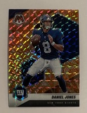 2021 Panini Mosaic Daniel Jones Orange Reactive Mosaic Card #149 💥💥💥. Giants
