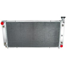 4 Row Aluminum Radiator 1988-1993 Chevy GMC C1500 K1500 6.2L Diesel V8