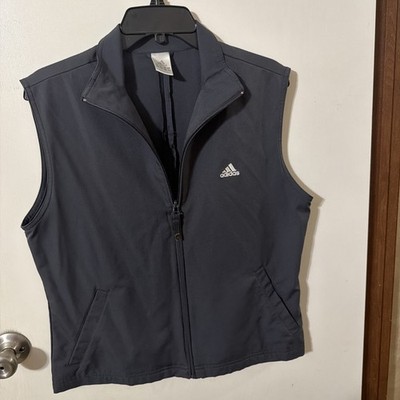 Adidas Game Mode soft shell performance vest Size Large Grey Or Black