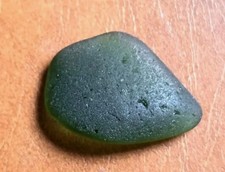    "REAL" Surf-Tumbled GREEN Pirate Glass Seaglass PERFECT Near Flawless Smooth